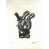 Lapin sur cuivre